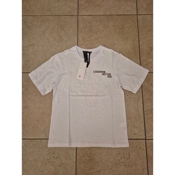 VLONE Legends Never Die Butterfly V Tee - Men's - White - Small - NWT - Picture 3 of 11